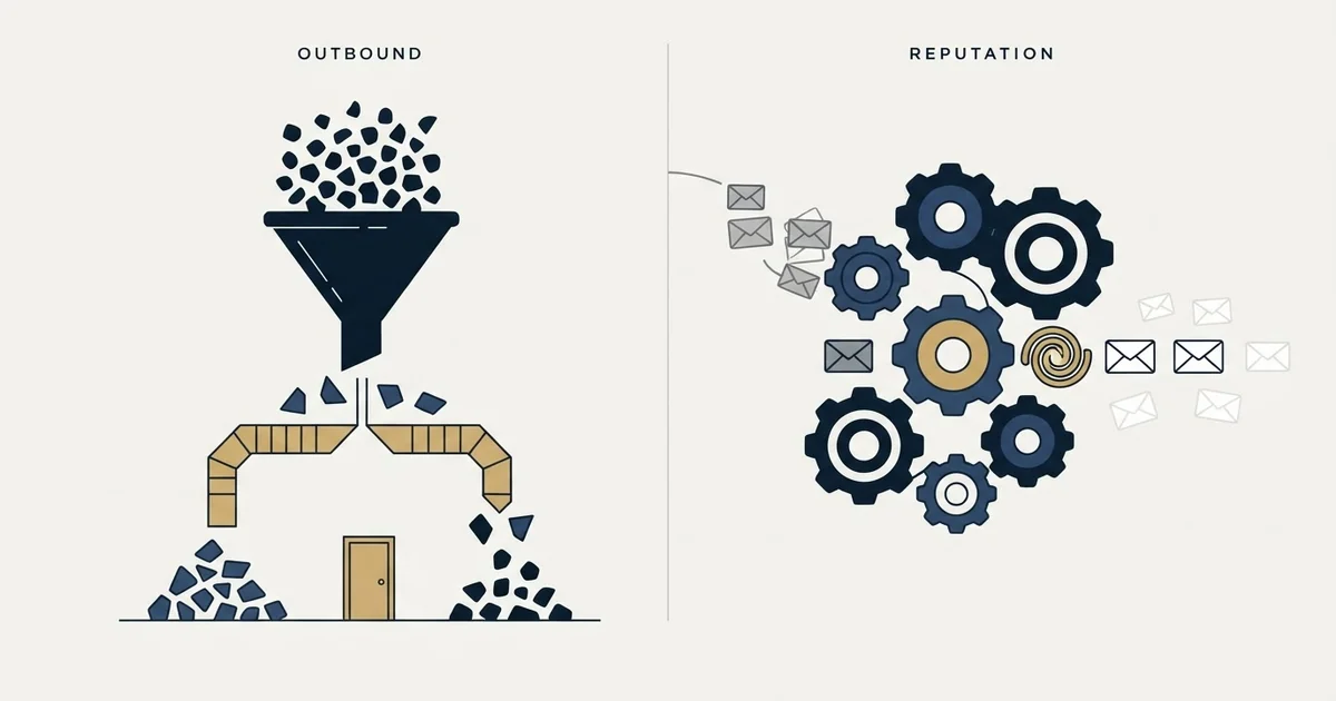 Editorial illustration for Leadfwd vs Mailivery