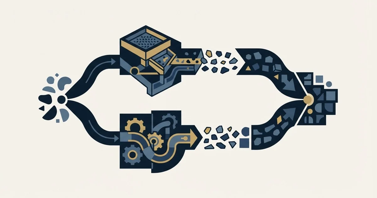 Editorial illustration for Leadfwd vs Mixmax