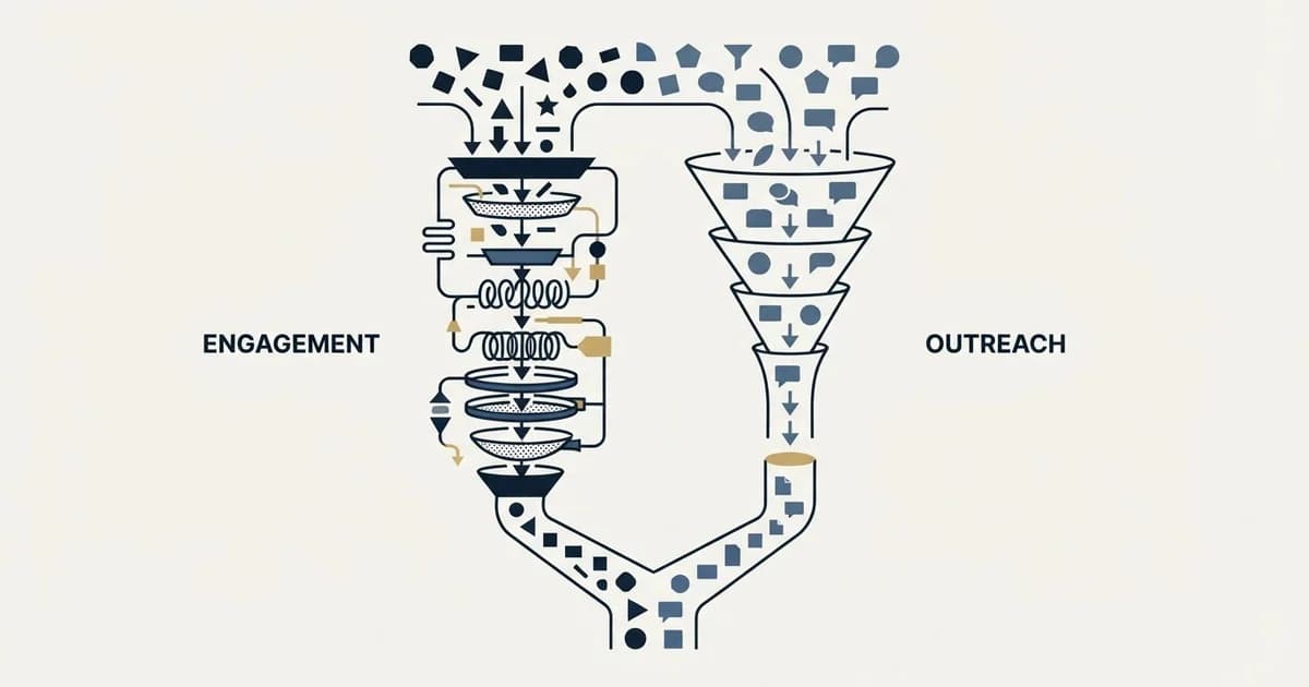 Editorial illustration for Leadfwd vs Regie.ai