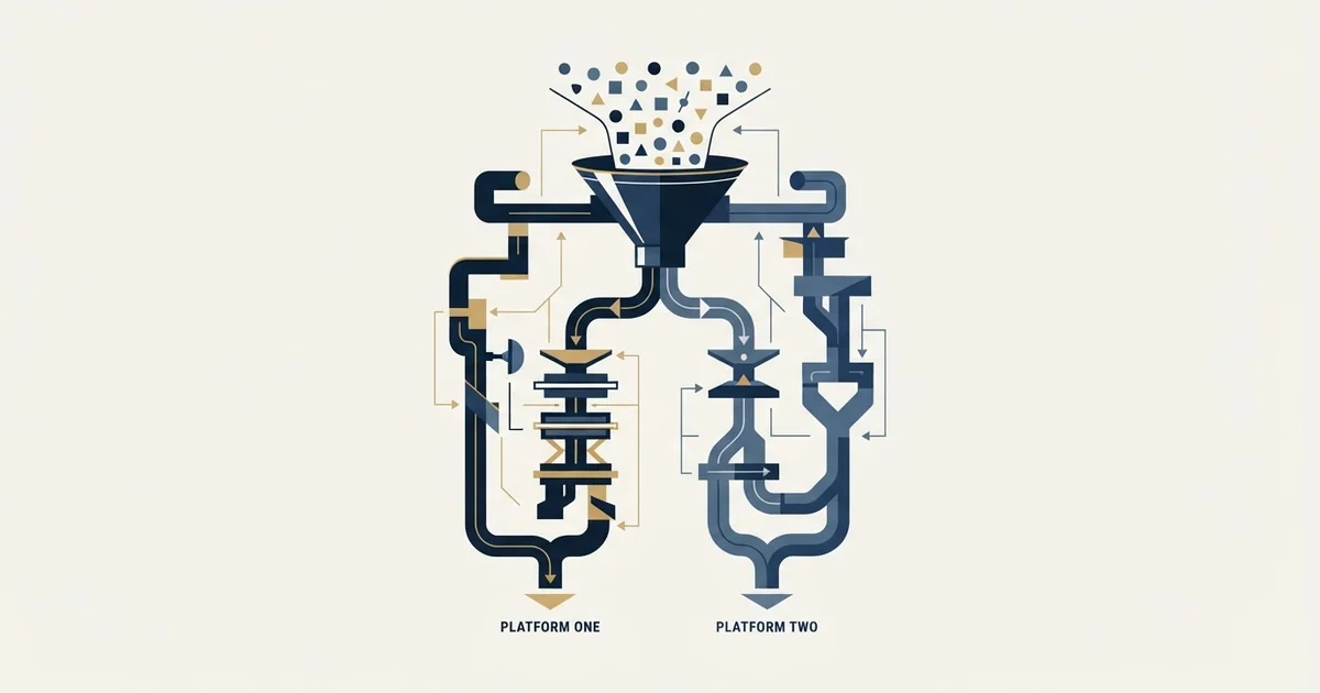Editorial illustration for Leadfwd vs Success.ai