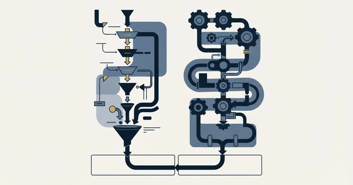 Editorial illustration for Leadfwd vs Vanillasoft