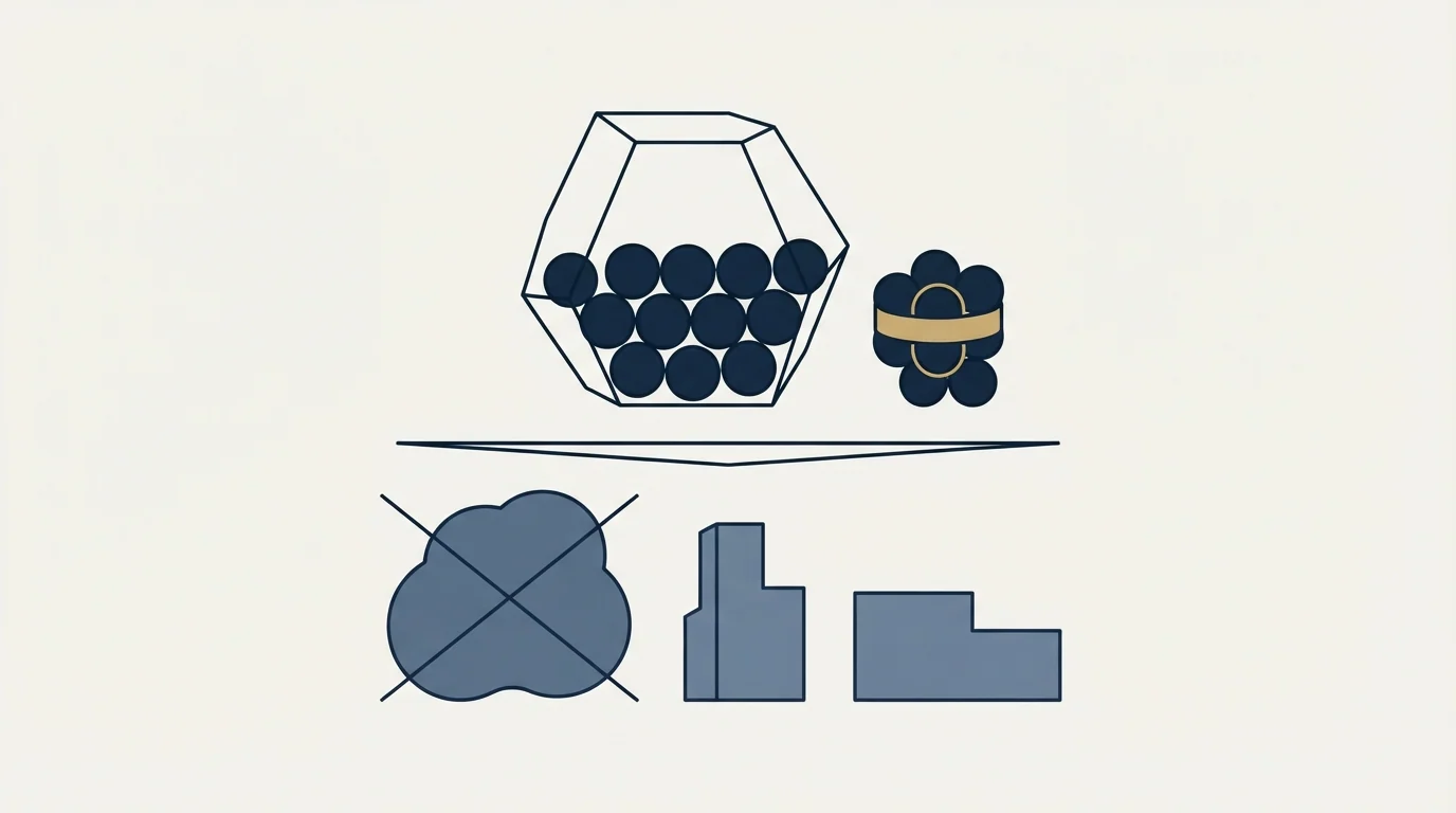 Section illustration: Where it sits against the alternatives