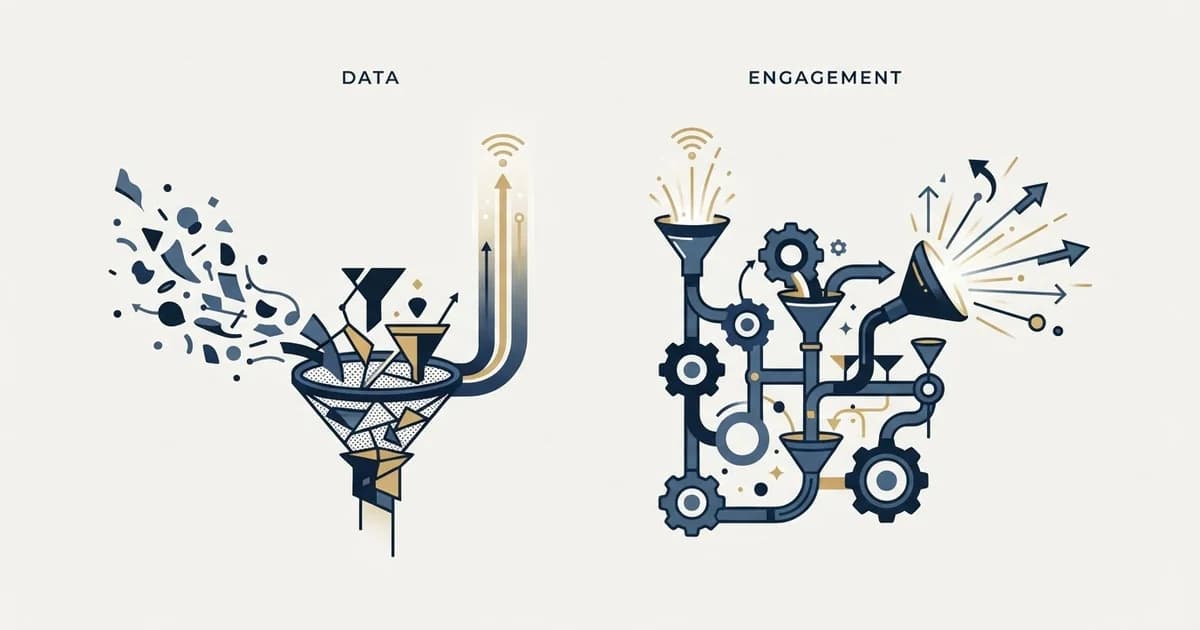 Editorial illustration for LeadIQ vs Salesforge