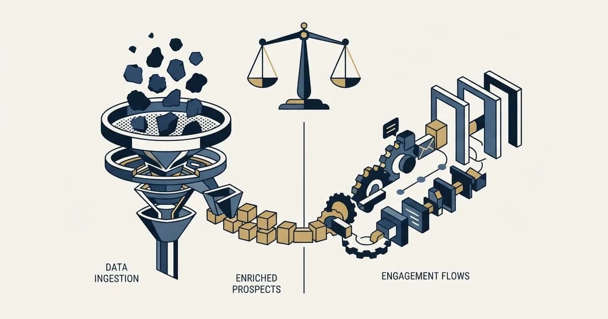 Editorial illustration for LeadIQ vs Skylead