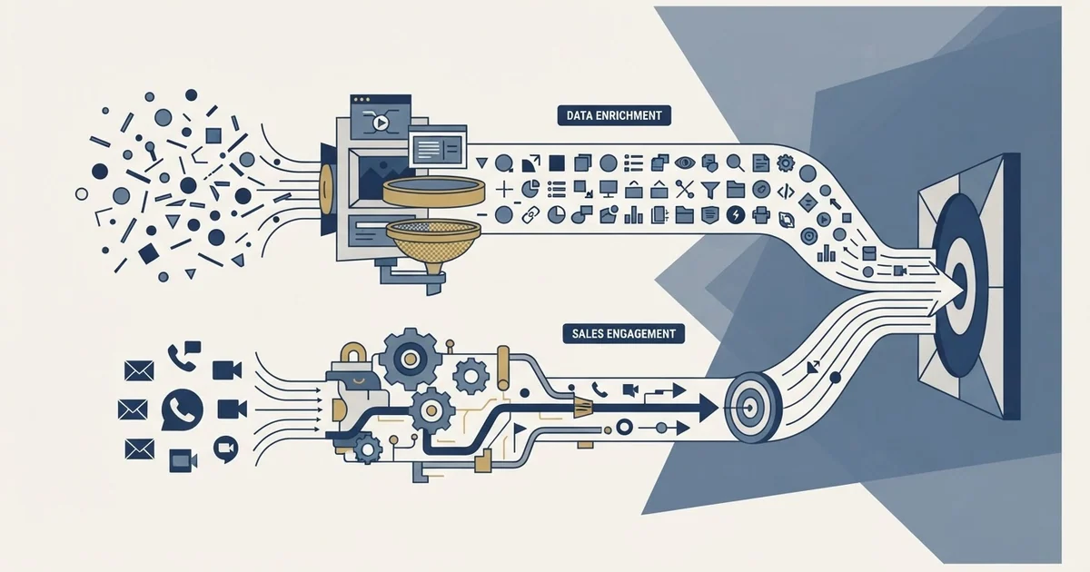 Editorial illustration for LeadIQ vs Zeliq