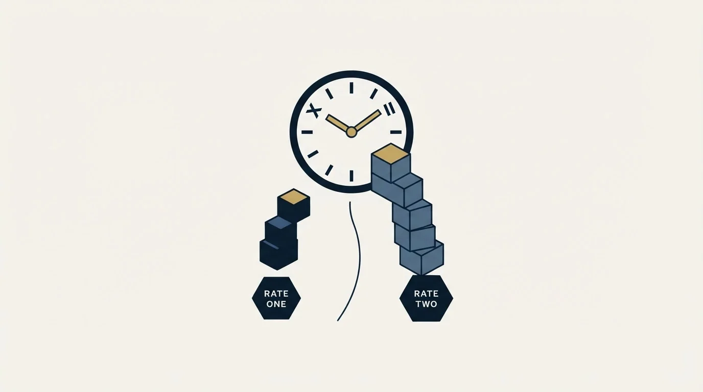 Section illustration: Why two per credit rates, and which one you want