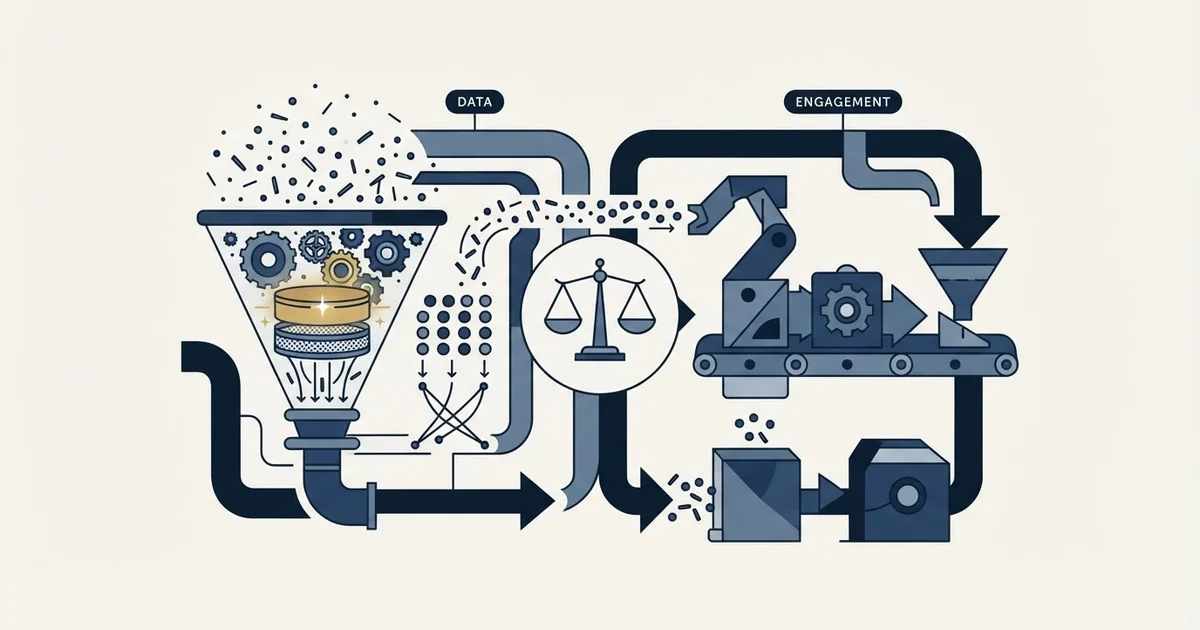 Editorial illustration for LeadMagic vs SalesRobot