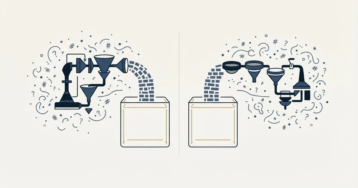 Editorial illustration for LeadMagic vs ZoomInfo