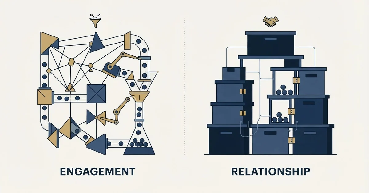 Editorial illustration for Leadspicker vs SalesNexus