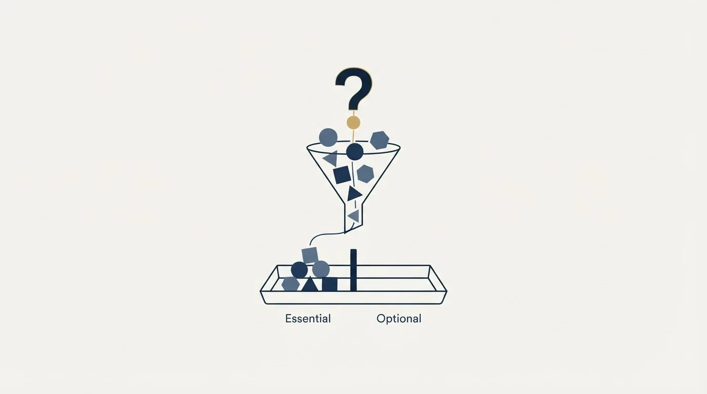 Section illustration: Whether you need the category at all