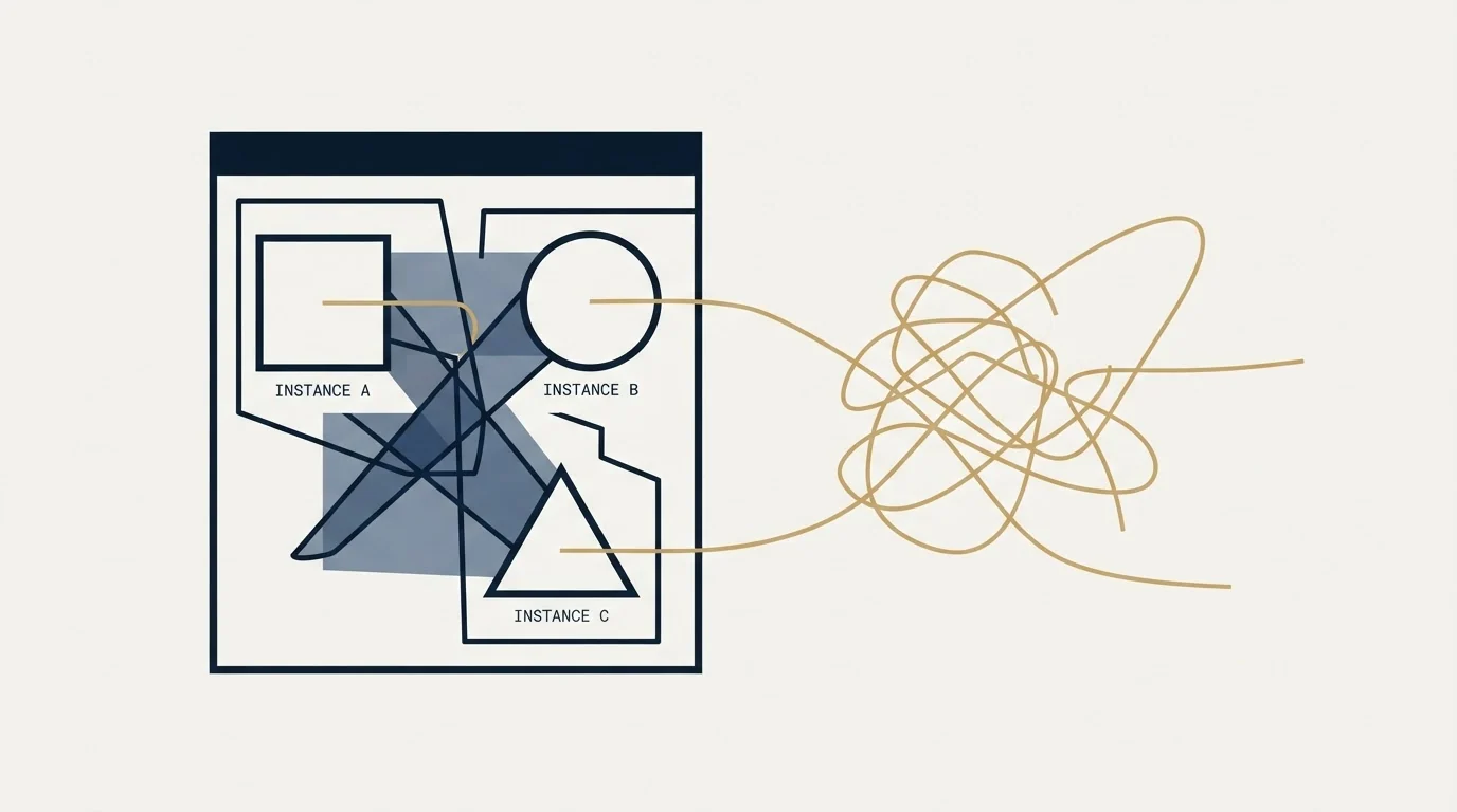 Section illustration: The database figure disagrees with itself, on the vendor's own