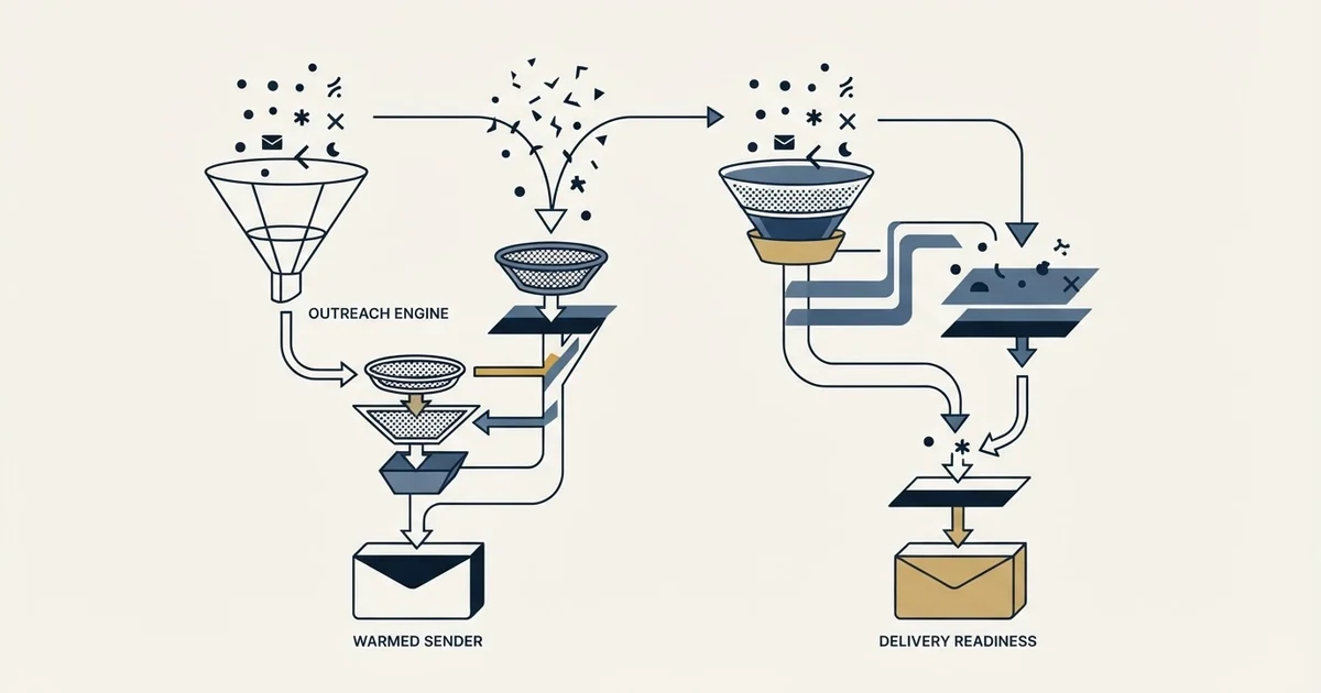 Editorial illustration for Lemlist vs Mailwarm