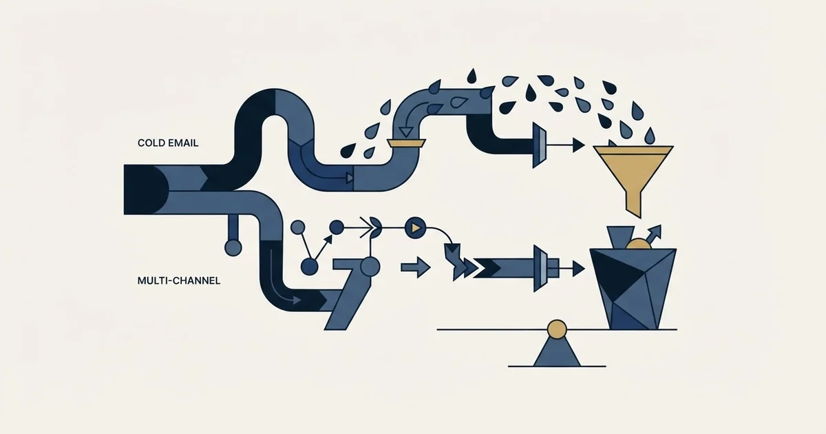 Editorial illustration for Lemlist vs Meet Alfred