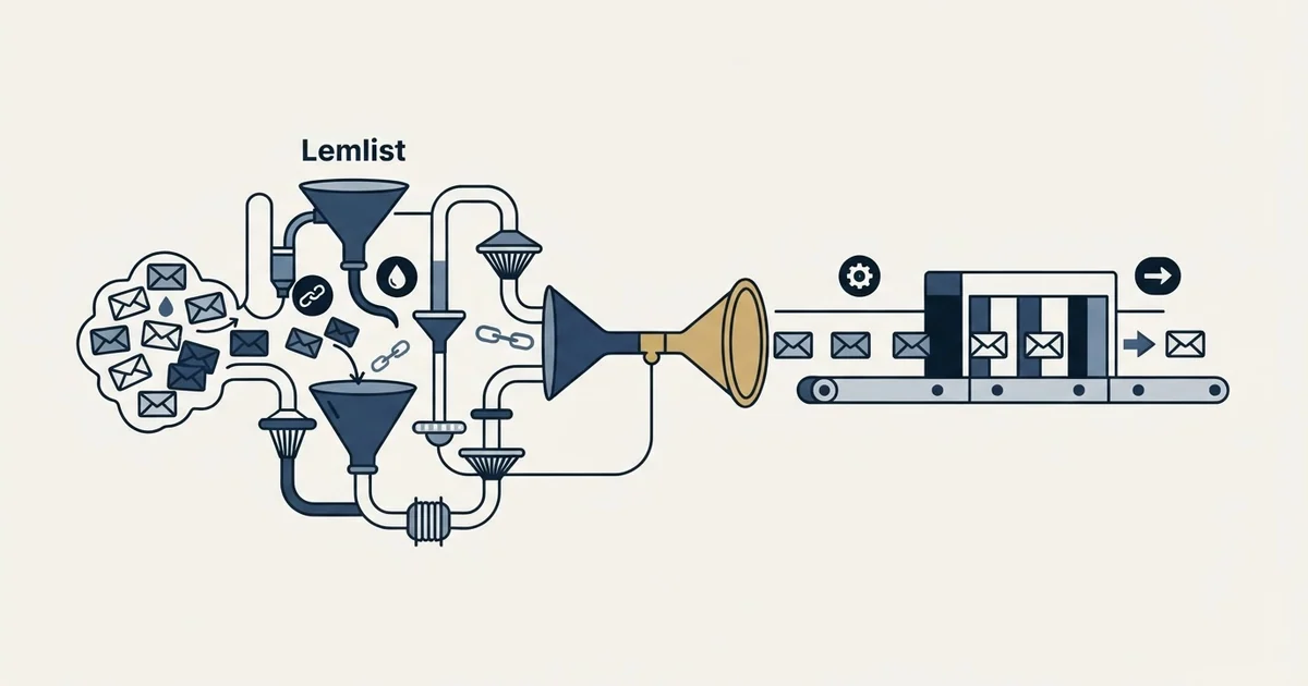 Editorial illustration for Lemlist vs Vanillasoft