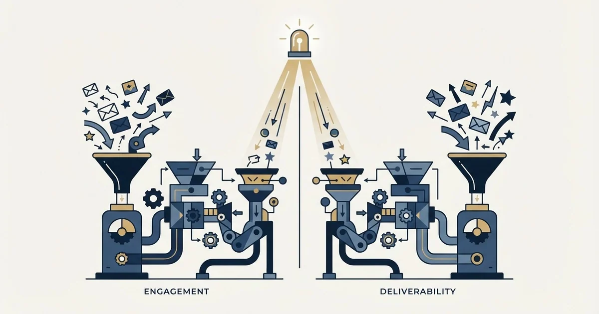 Editorial illustration for Lemlist vs Warmy
