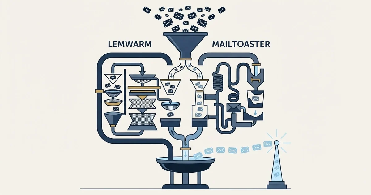 Editorial illustration for Lemwarm vs MailToaster