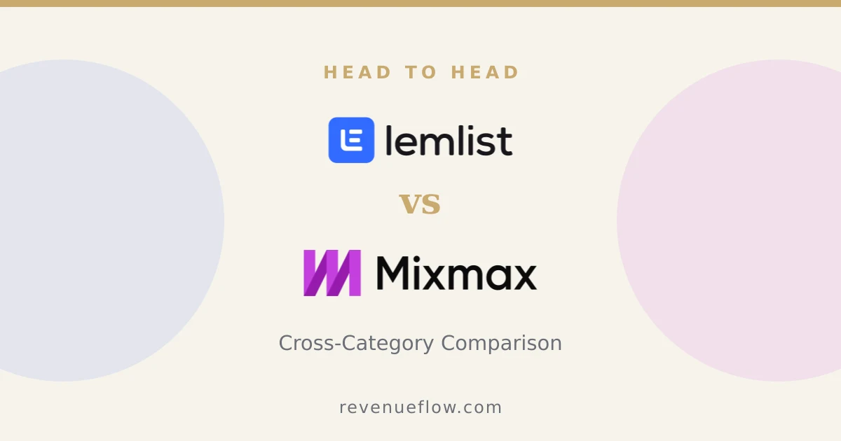 Branded cover: Lemwarm vs Mixmax: Cross-Category Comparison