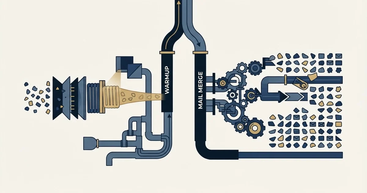 Editorial illustration for Lemwarm vs Yet Another Mail Merge