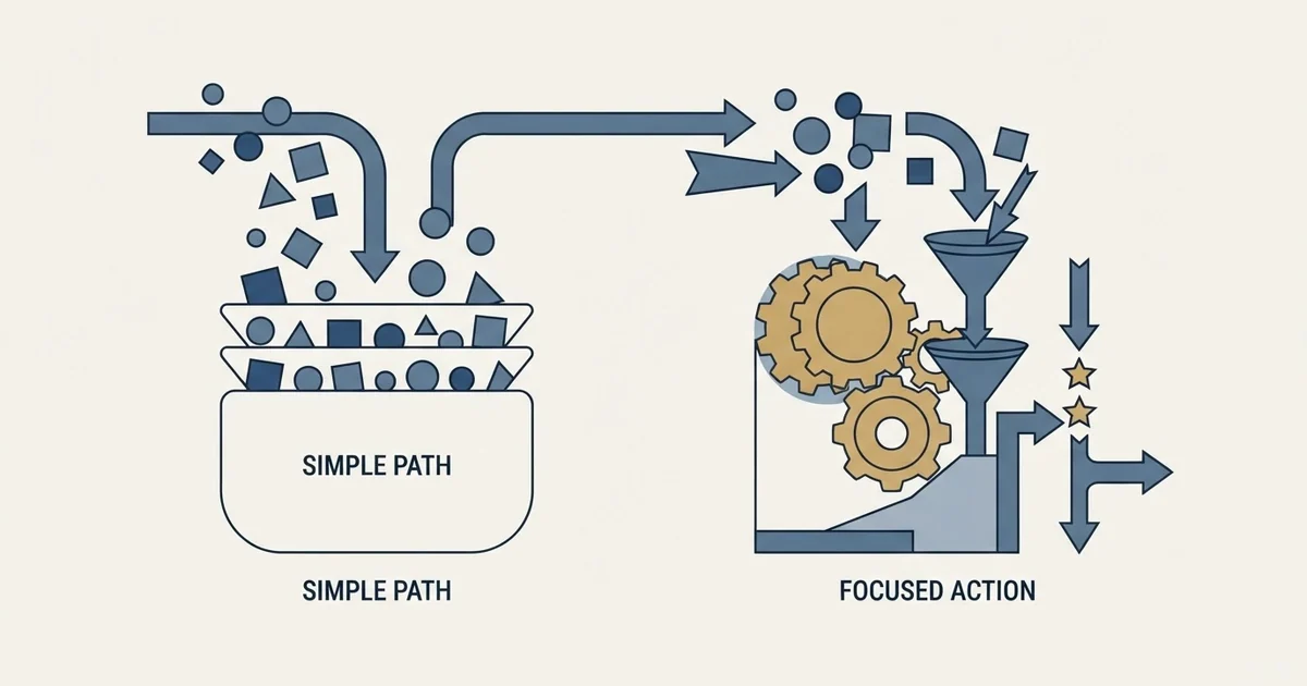 Editorial illustration for Less Annoying CRM vs OnePageCRM