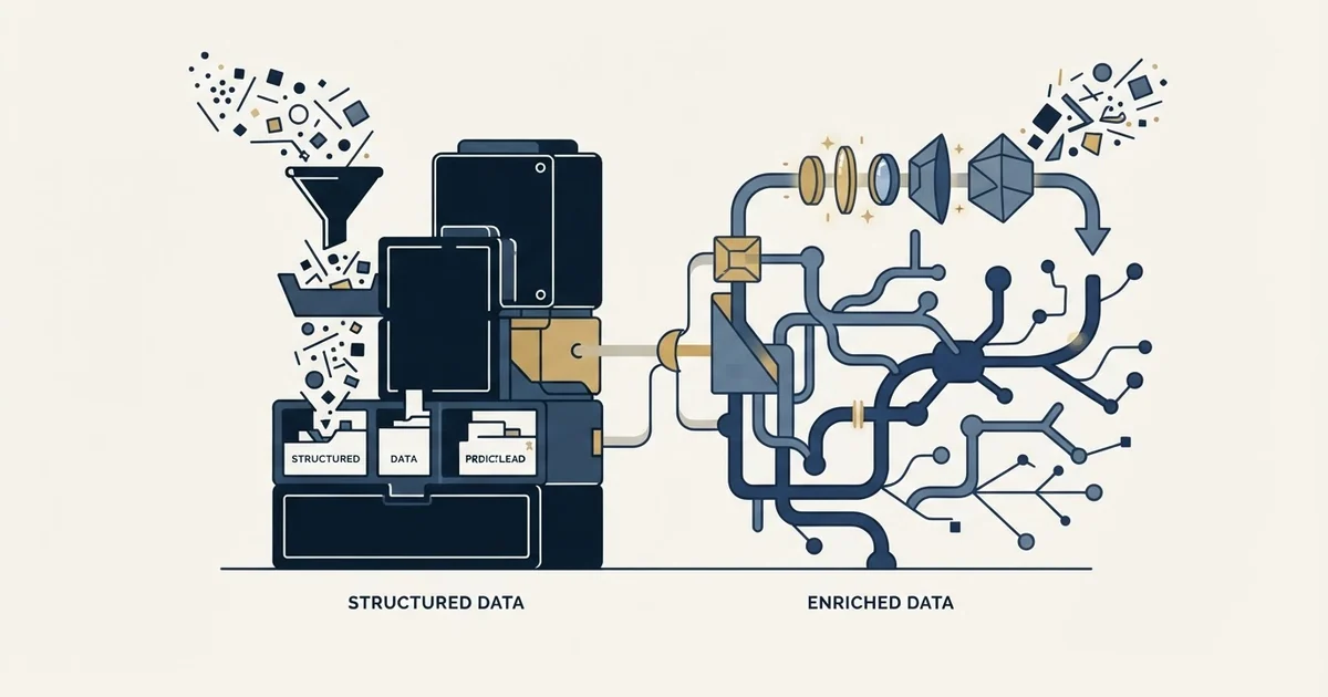 Editorial illustration for Less Annoying CRM vs PredictLeads