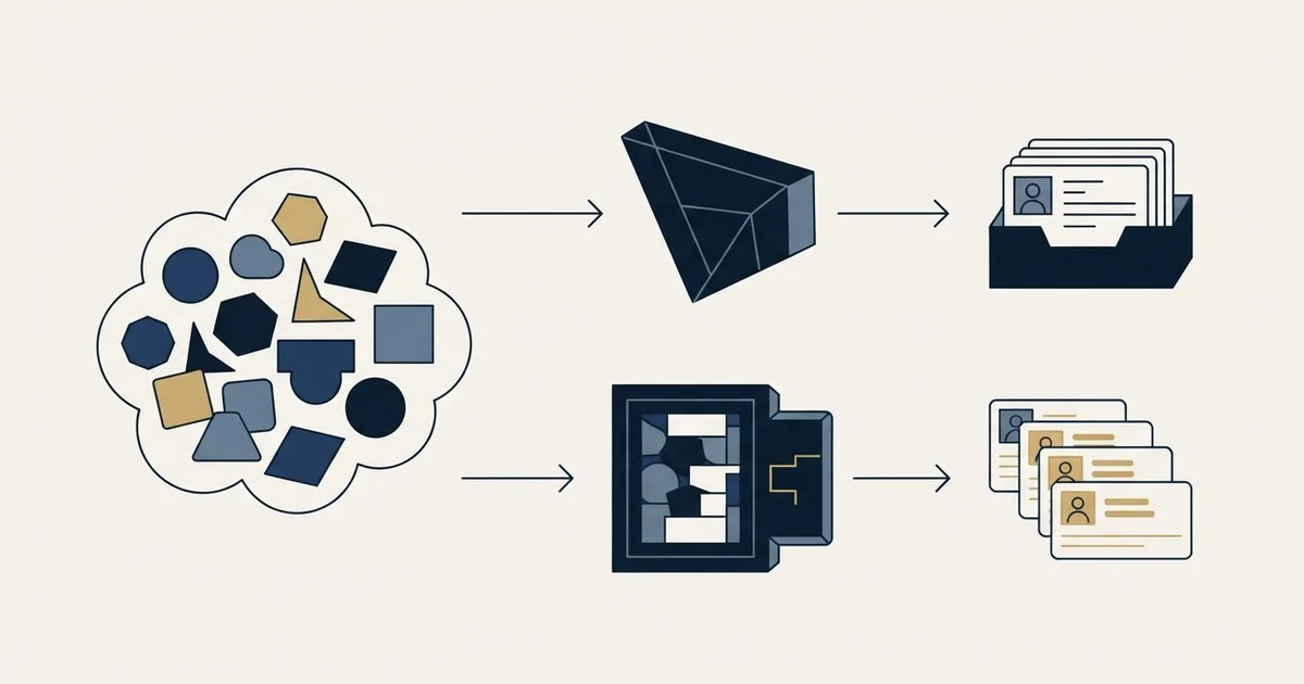 Editorial illustration for Less Annoying CRM vs Prospeo