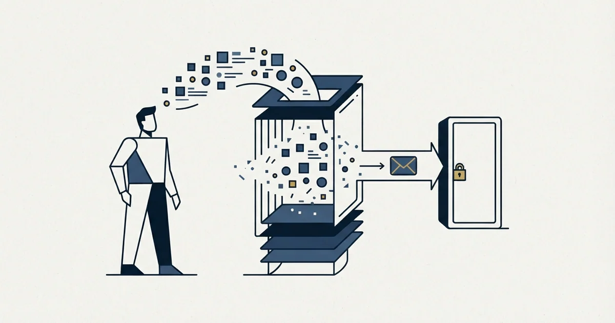 Editorial illustration for LinkedIn Email Scraper