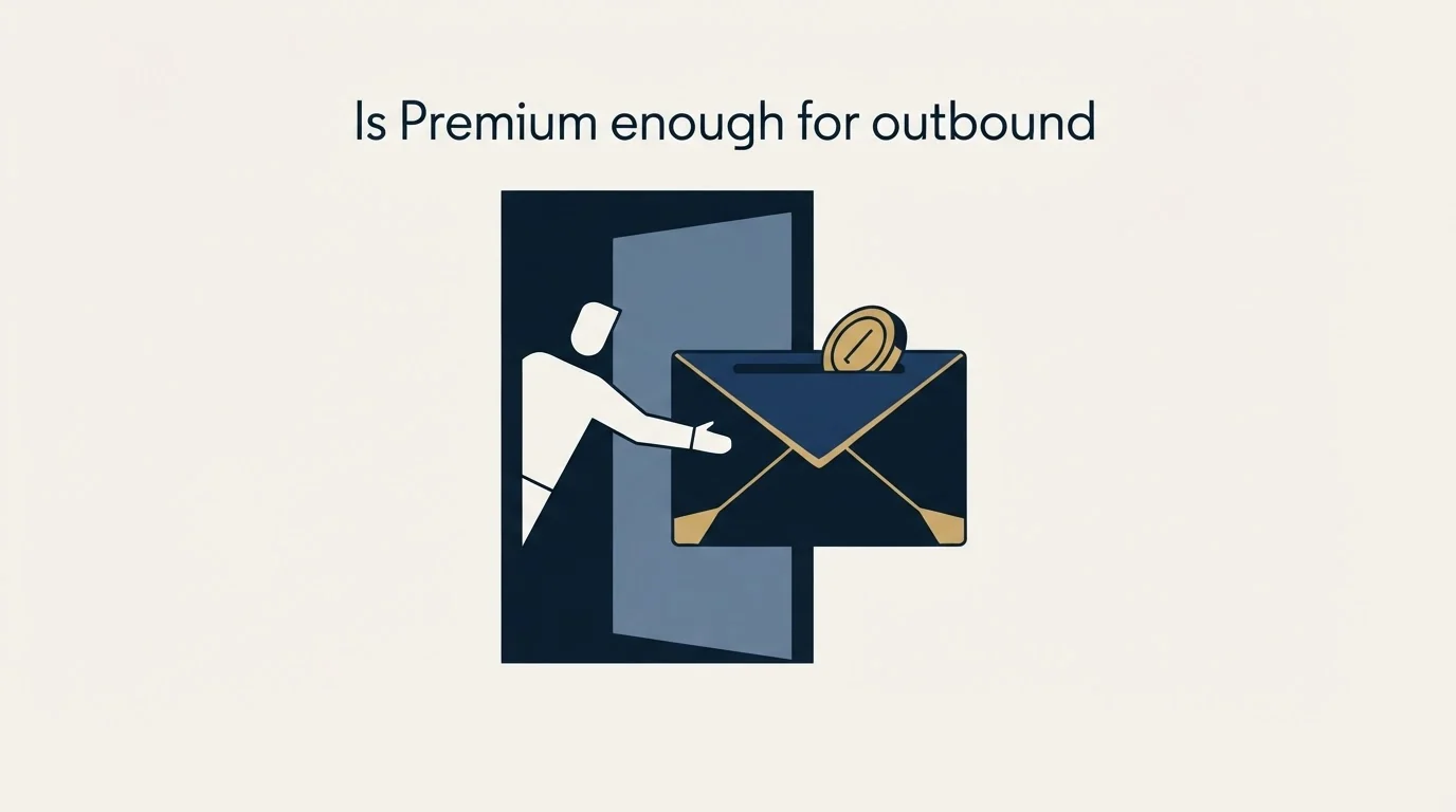 Section illustration: Is Premium enough for outbound?