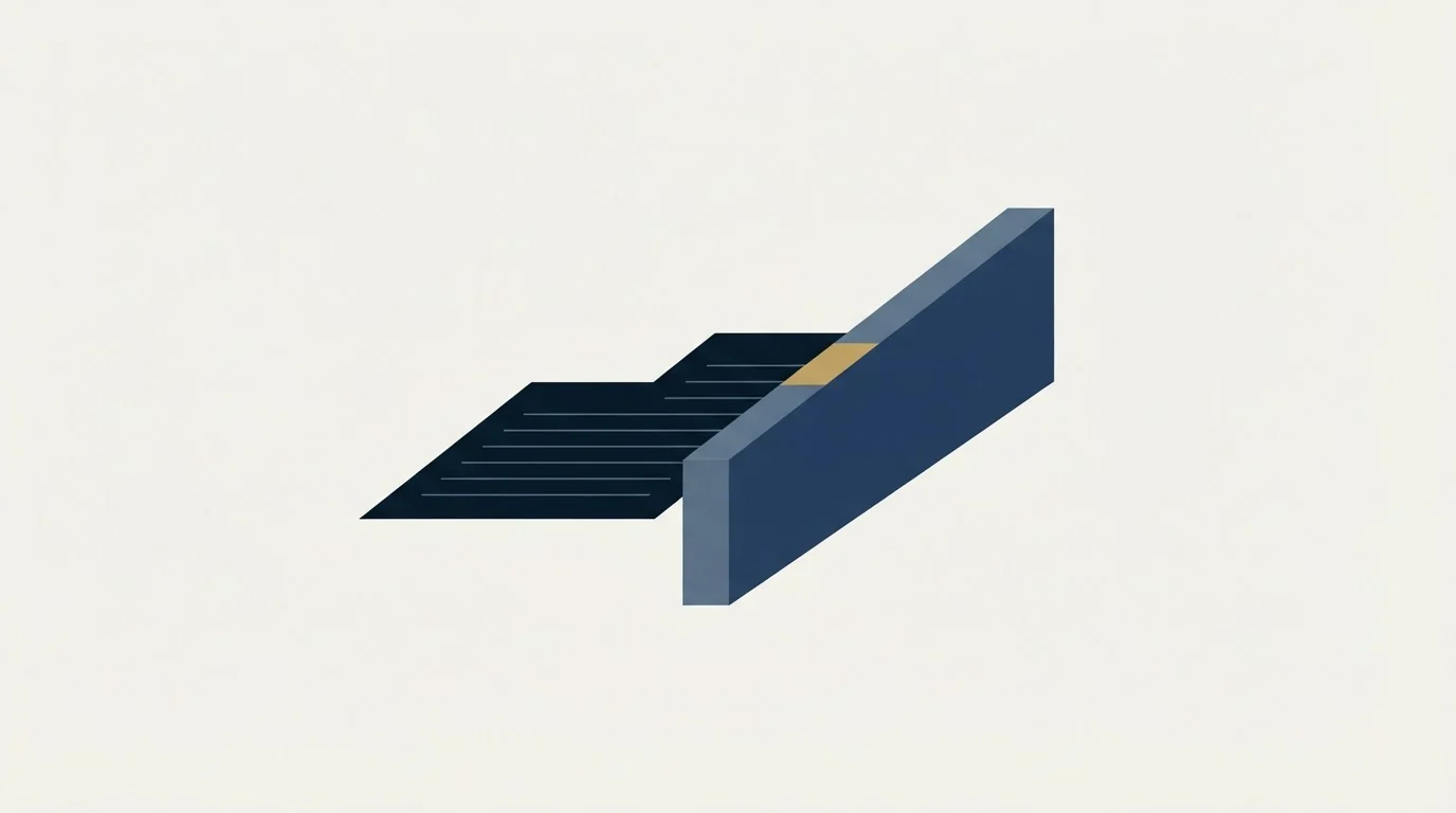 Section illustration: The bump problem, which is where most advice on this