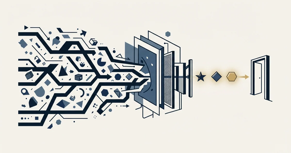 Editorial illustration for Logistics Lead Generation