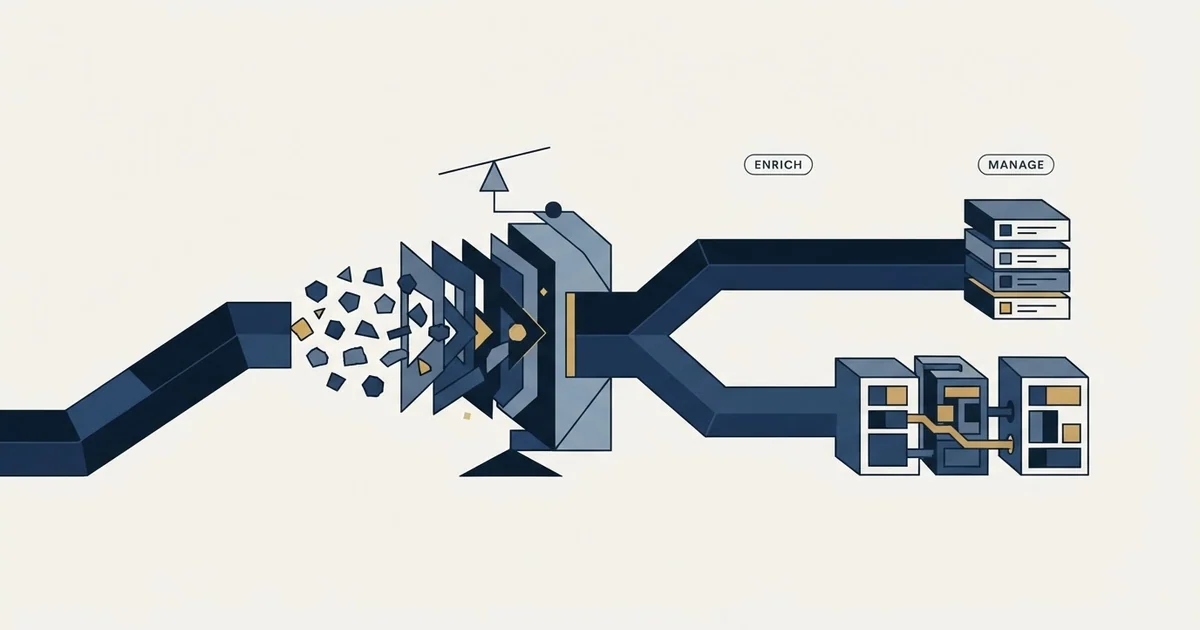 Editorial illustration for Lusha vs Pipeline CRM