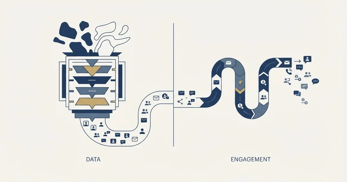 Editorial illustration for Lusha vs SalesRobot