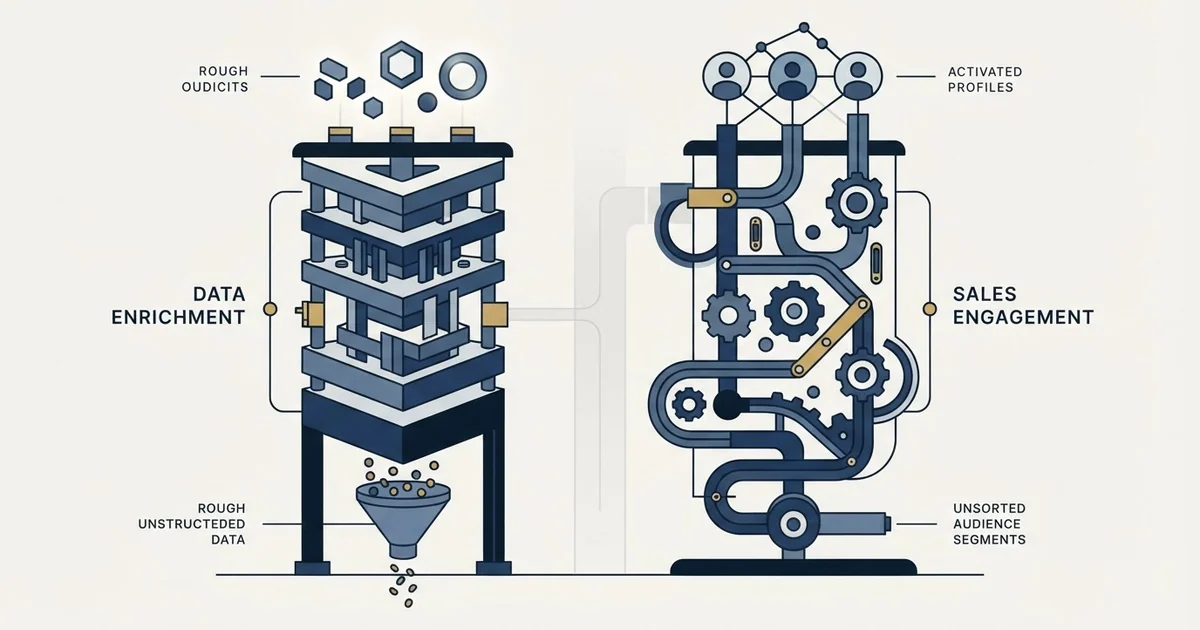 Editorial illustration for Lusha vs Skylead