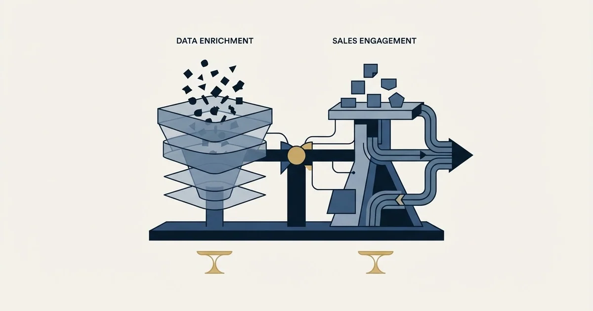 Editorial illustration for Lusha vs Unify
