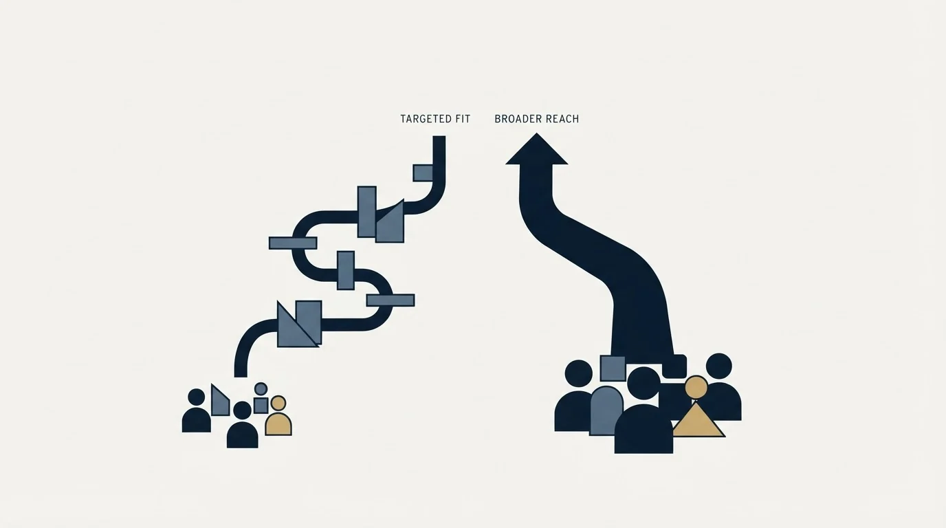 Section illustration: Scenario: A revenue ops team building targeted lists of +