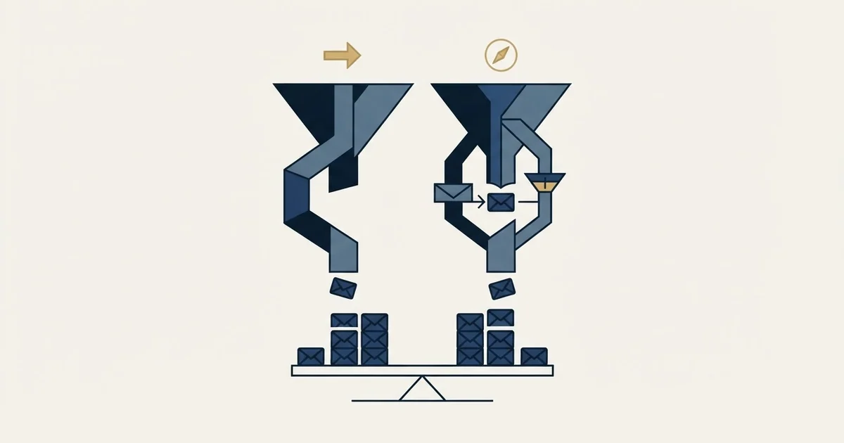 Editorial illustration for Mailarrow vs Mailmeteor