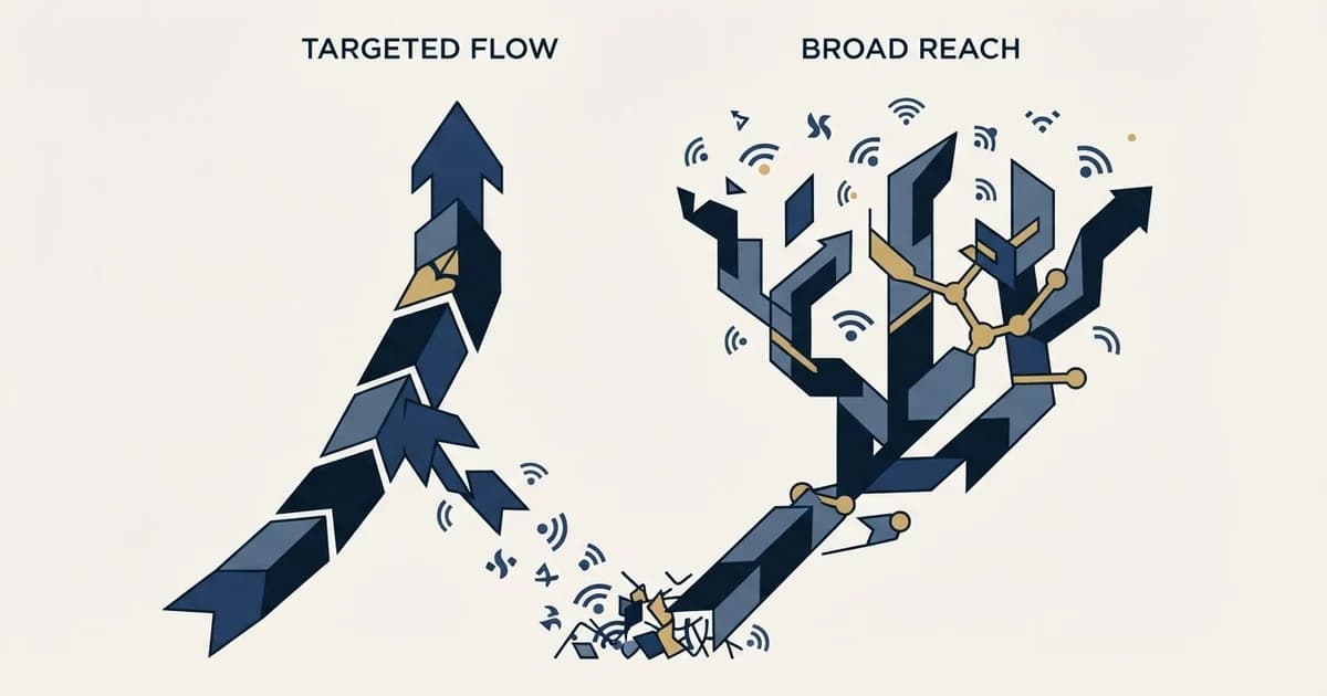 Editorial illustration for Mailarrow vs Outreach