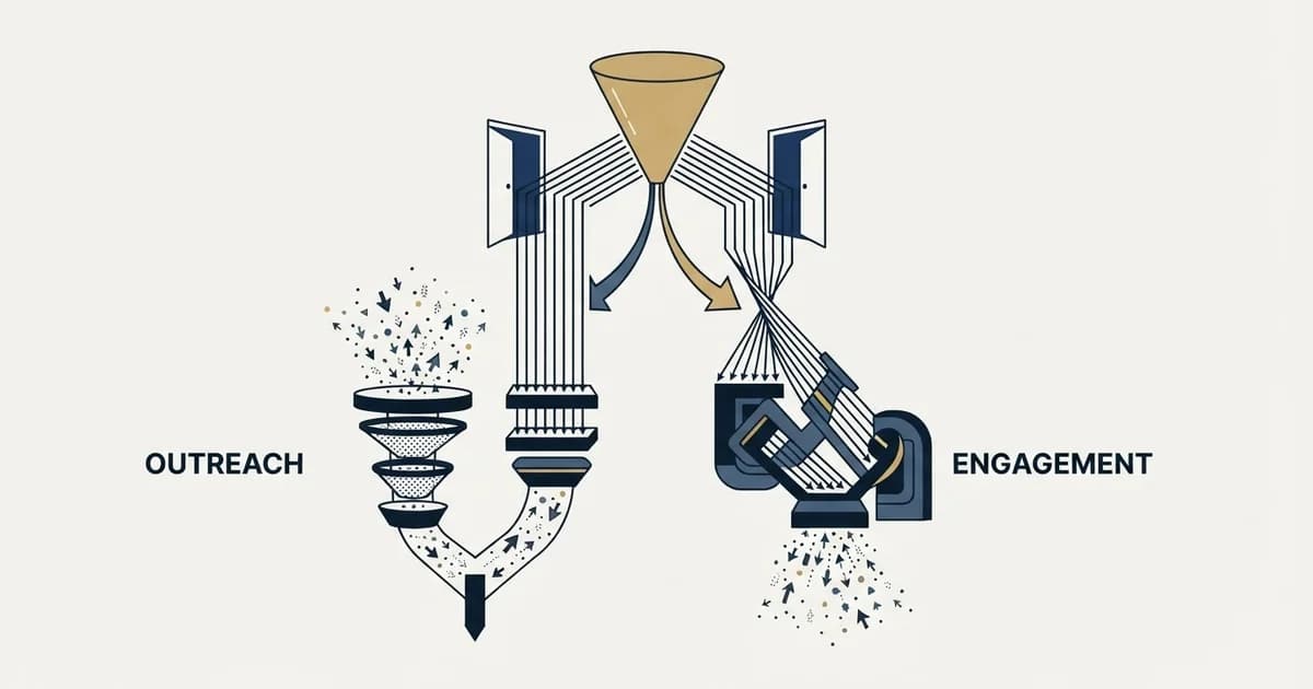 Editorial illustration for Mailarrow vs We-Connect