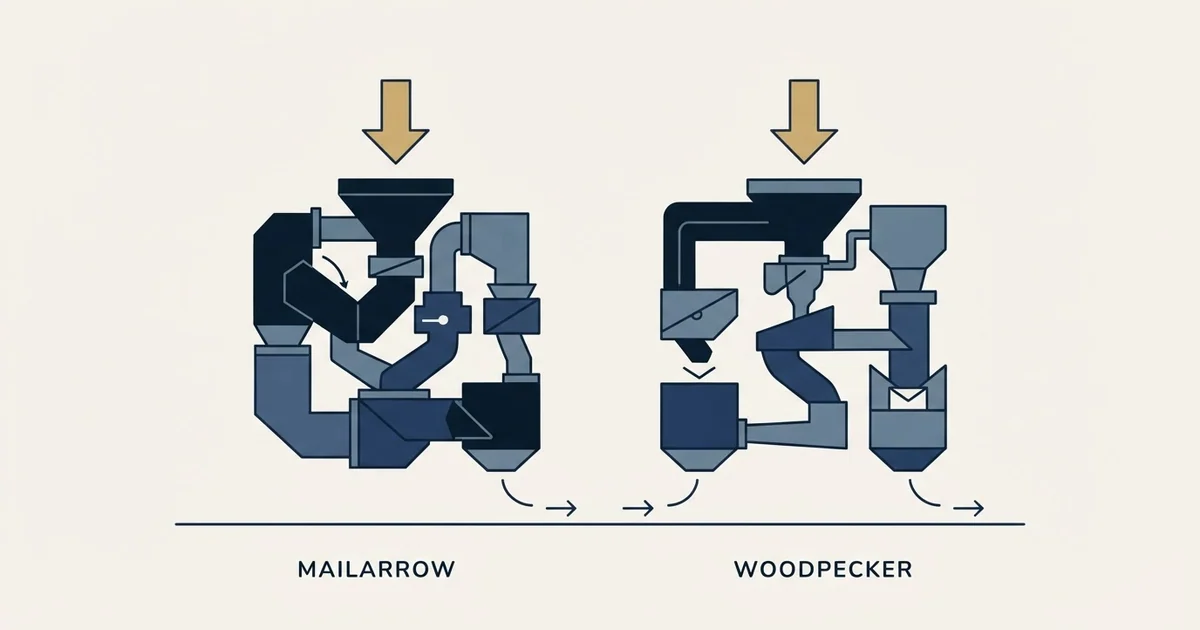 Editorial illustration for Mailarrow vs Woodpecker