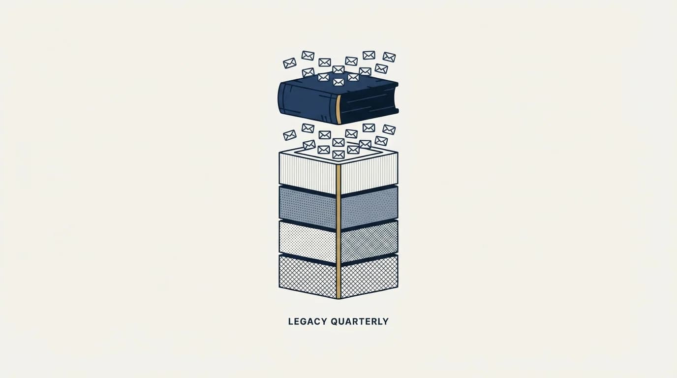 Section illustration: The quarterly tier the page calls legacy