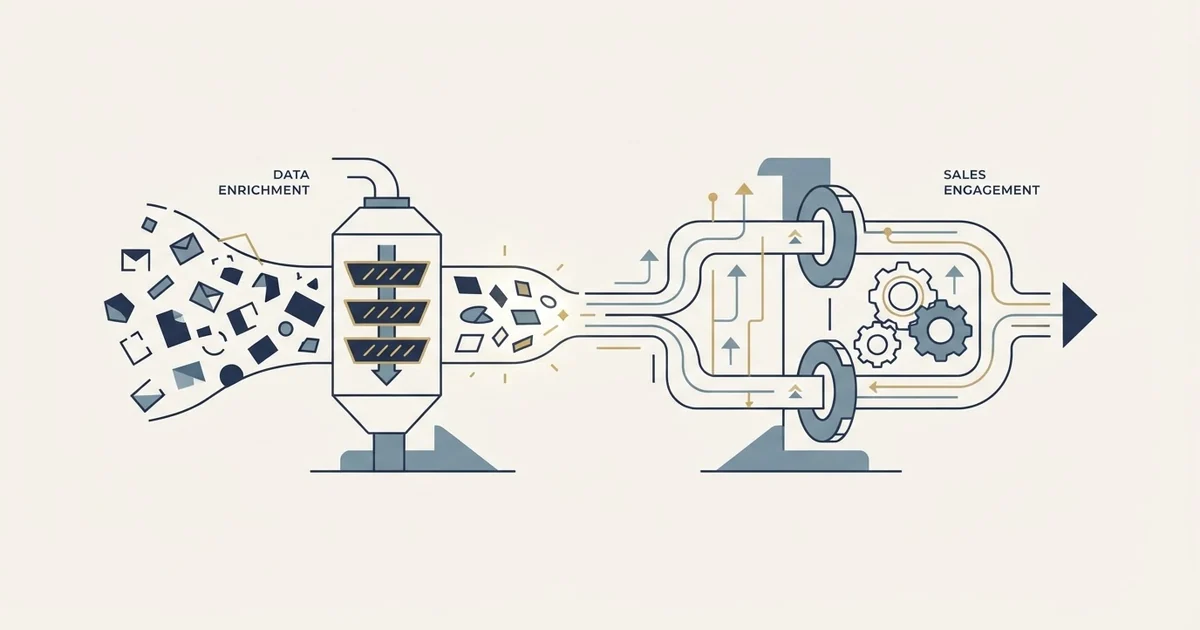 Editorial illustration for MailerCheck vs Salesgear