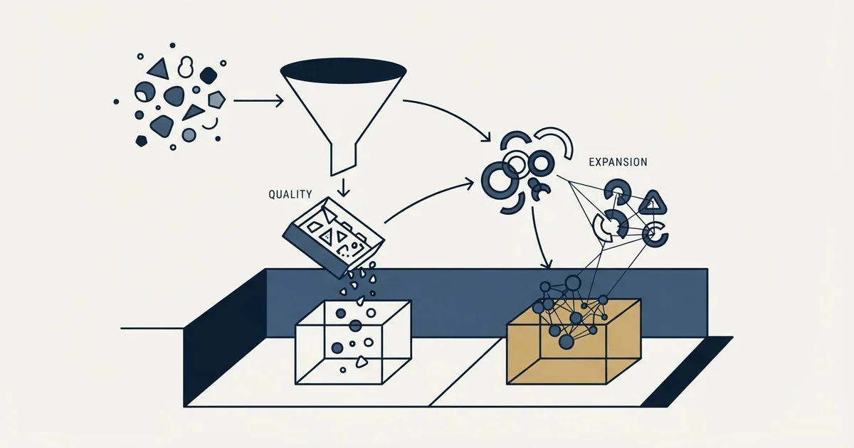 Editorial illustration for MailerCheck vs UserGems