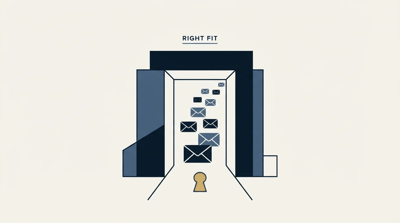 Section illustration: Where MailerLite is the right purchase