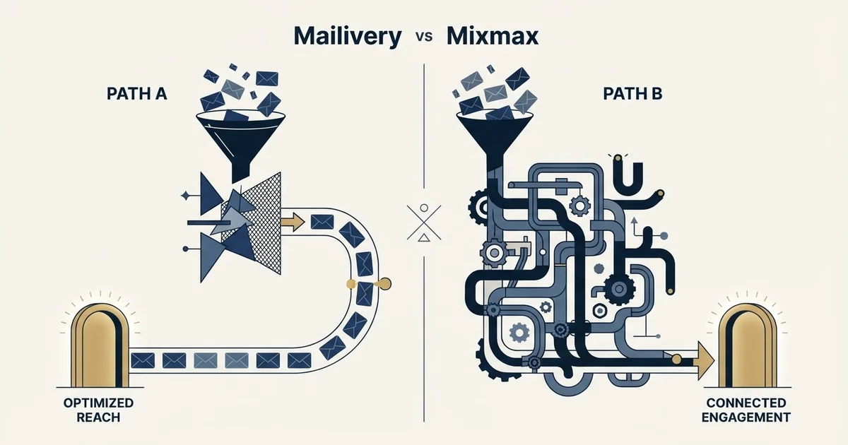 Editorial illustration for Mailivery vs Mixmax