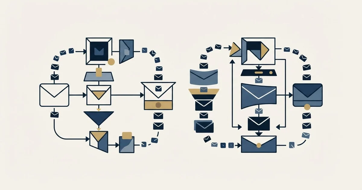 Editorial illustration for Mailivery vs Smartlead