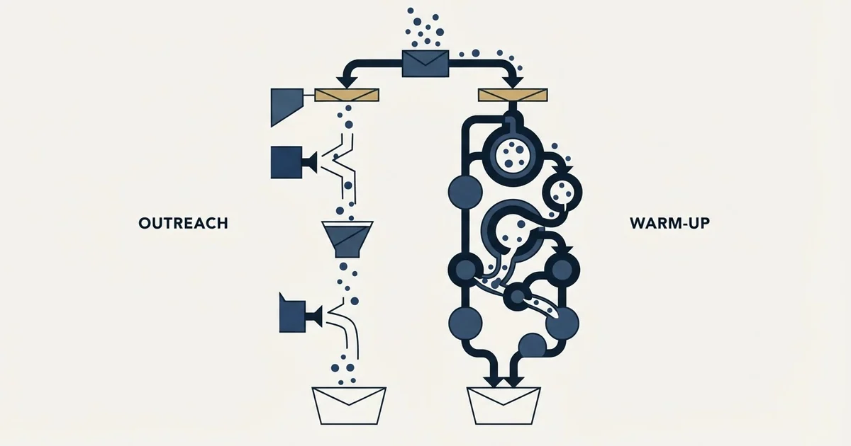 Editorial illustration for Mailmeteor vs Mailwarm