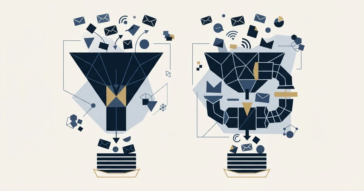 Editorial illustration for Mailmeteor vs PersistIQ