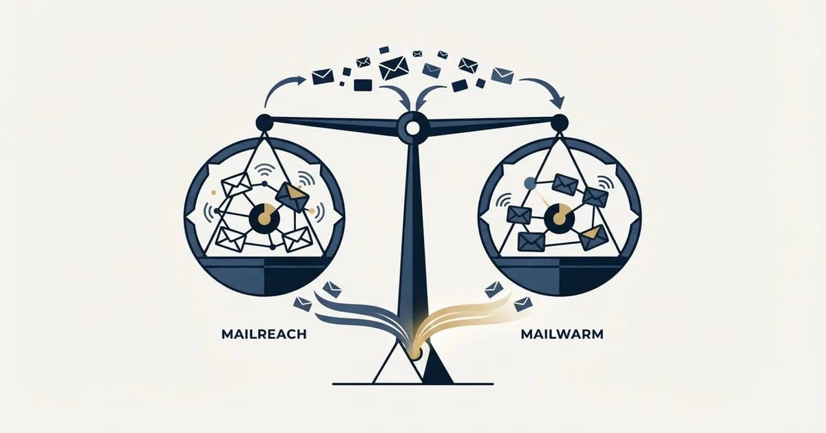 Editorial illustration for Mailreach vs Mailwarm