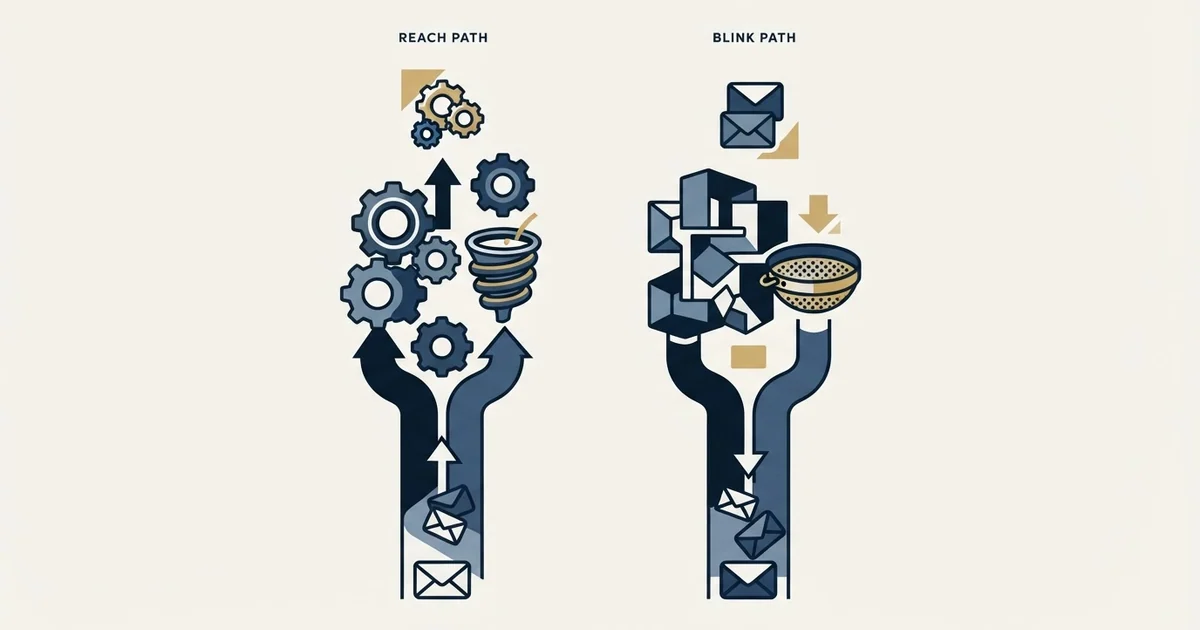 Editorial illustration for Mailreach vs SalesBlink
