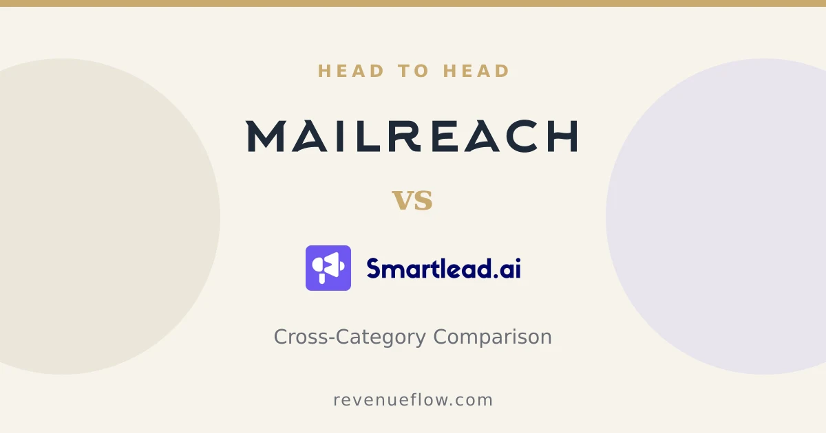 Branded cover: Mailreach vs Smartlead: Cross-Category Comparison