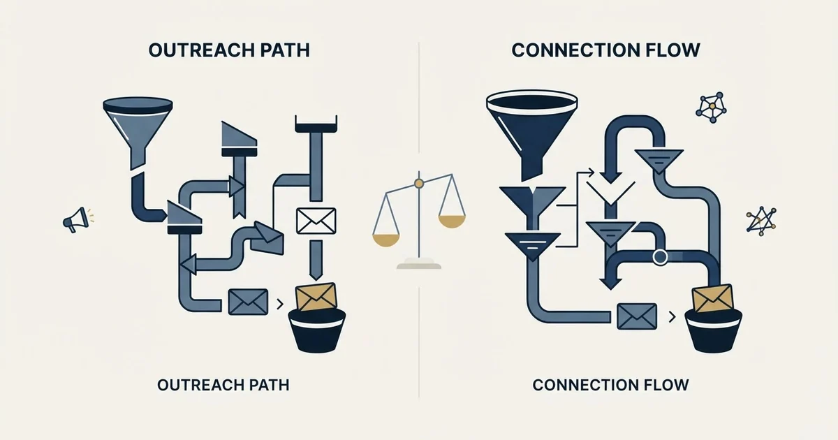 Editorial illustration for MailRush.io vs ReachInbox
